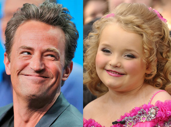 Matthew Perry, Honey Boo Boo Matthew Perry, Honey Boo Boo